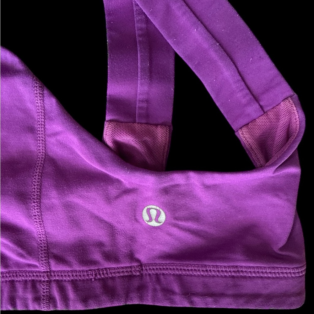 Lululemon Athletica Purple Performance Bra - Picture 5 of 5